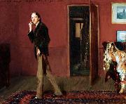 John Singer Sargent Robert Louis Stevenson and His Wife oil painting artist